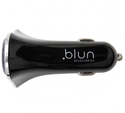 Incarcator auto Blun, 3 x USB, max. 4A negru foto