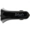 Incarcator auto Blun, 3 x USB, max. 4A negru