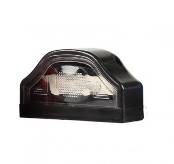 Lampa iluminare numar cu LED si cocoasa AD0213BLACK foto