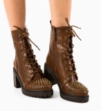 Cumpara ieftin Botine dama Coelho Camel