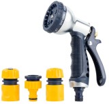 Sada zavla&Aring;&frac34;ovacia Strend Pro Garden DY2378, z&Atilde;&iexcl;hradn&Atilde;&iexcl;, 7 vzorov&Atilde;&iexcl; pi&Aring;&iexcl;to&Auml;&frac34;, spojky, adapt&Atilde;&copy;r