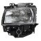 Far VW TranSporter (T4) Caravelle 09.1996-03.2003 DEPO partea Stanga, tip bec H4, cu rama