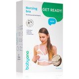 Cumpara ieftin BabyOno Get Ready Mom Nursing Bra sutien pentru maternitate și alăptare Neutral F75 - 80 1 buc