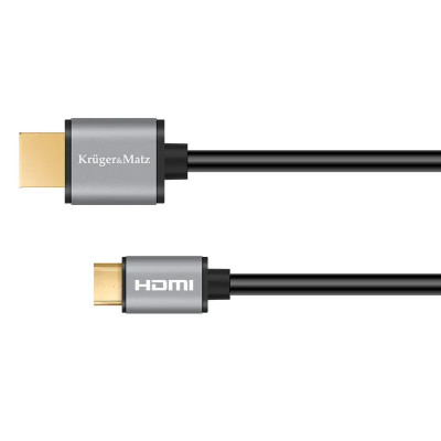 Cablu Kruger&amp;amp;Matz Basic HDMI - Mini HDMI 1.8 m foto