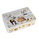 Cutie Craciun metal multicolor IP cm 23,5 x 15,5 x 6 H