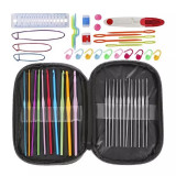 Cumpara ieftin Set de accesorii pentru crosetat, Gonga&reg; Multicolor 50