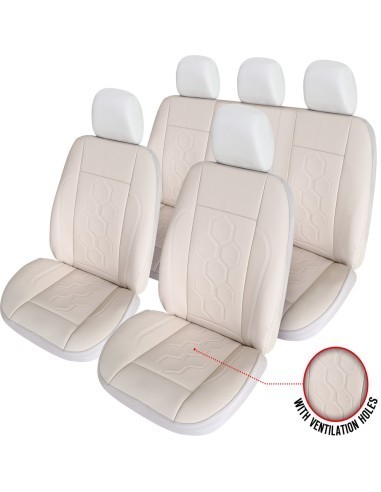 Set Huse Scaun Exclusive Leather King Bej, Umbrella