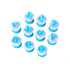 Set De 10 Cifre Decupatoare Pentru Cofetarie, Sau Patiserie