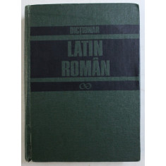 DICTIONAR LATIN ROMAN , ED. a III a de GH. GUTU , Bucuresti 1973 * PREZINTA INSEMNARI SI URME DE UZURA