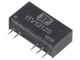 Convertor DC/DC 1W 12V Dual Output