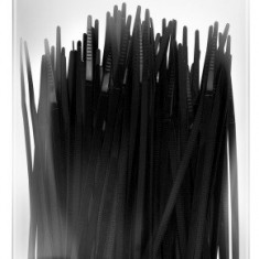 MA Professional Set 100 Buc Colier Plastic 3,6X140MM Negru 20-H06