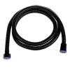 Furtun Duș Oțel Spiralat Negru 1/2&quot; 1.5m - Rezistent, Flexibil, Design Modern