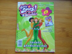 Revista Totally Spies!-Spioanele -Insula Gladiatorilor vol.4 anul 2007 foto