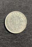 Moneda 10 rappen 1976 Elvetia, Europa