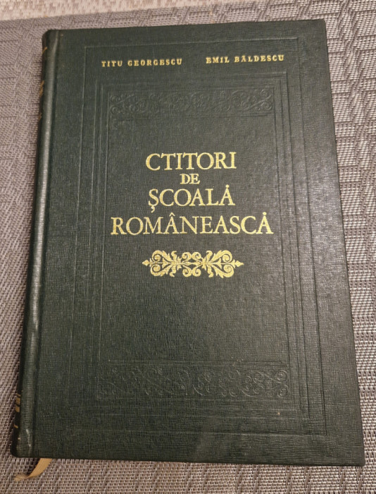 Ctitori de scoala romaneasca secolul al 19 lea Titu Georgescu