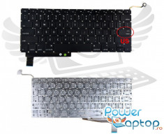 Tastatura Laptop Apple MacBook Pro 15 MB986LL A layout US fara rama enter mic foto