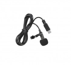 Andoer Microfon stereo omnidirectional mini USB lavaliera Gopro Hero 3 3+ 4 foto