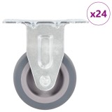 vidaXL Roți fixe, 24 buc., 50 mm 277814