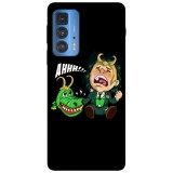 Husa compatibila cu Motorola G100 model Baby Loki, Silicon, TPU, Viceversa, Transparent, Carcasa