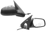 Oglinda exterioara Citroen Xsara (N0/N1/N2) 07.1997-08.2002 partea dreapta Best Auto Vest crom convex carcasa neagra reglare manuala prin cablu fara