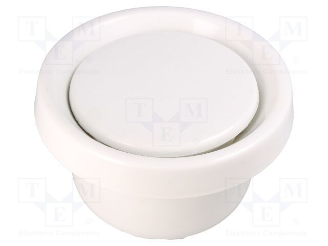 Accesorii: anemostat albă polipropilenă &Oslash;125mm AN