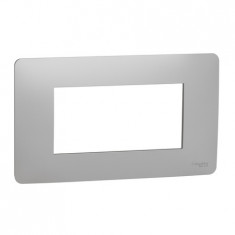 Placa ornament, Unica Studio, un modul, aluminiu