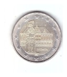 Moneda 2 euro Germania 2010 J Bremen, stare buna, curata