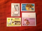 Serie Nigeria 1978 - Campanie Vaccinare , 4 valori