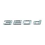 Emblema spate portbagaj 320d pentru BMW, Mercedes-benz