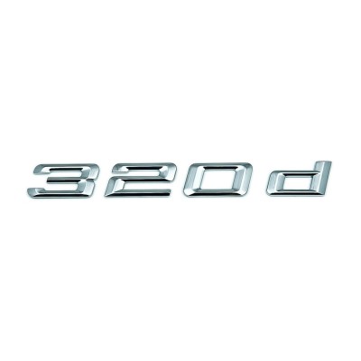 Emblema spate portbagaj 320d pentru BMW foto
