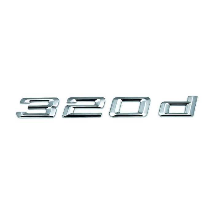 Emblema spate portbagaj 320d pentru BMW