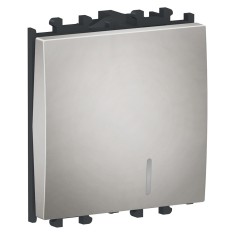 Intrerupator cap scara cu led 2M Schneider Easy Styl argintiu LMR1422004 foto