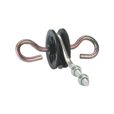Set 2 izolatori de poartă gard electric tip metric M6 foto