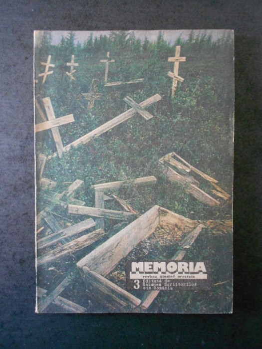 MEMORIA. REVISTA GANDIRII ARESTATE numarul 3
