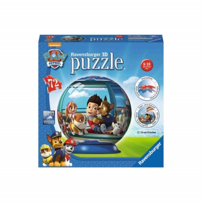 Puzzle 3D Paw Patrol, 72 Piese foto