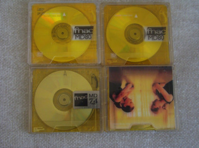 Lot 4 Minidisc-uri FNAC Folosite - 29 foto