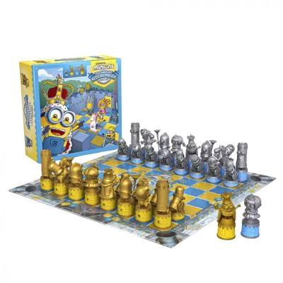 Joc sah Minionii IdeallStore&amp;reg;, Despicable Battle, 47.5x47.5 cm, PVC, multicolor foto