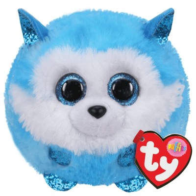 Plus ty 8cm beanie balls prince husky albastru foto
