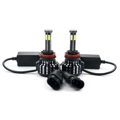 Set 2 leduri X9 H11/H8/H9 , 60w, 8000 lm, 6000k foto