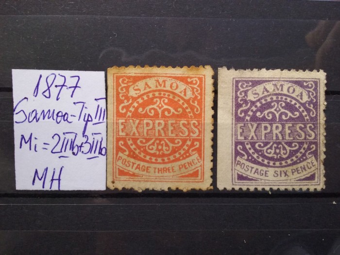 1877-Samoa-EXPRESS-Mi=100 E-MH