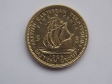 5 CENTS 1965 BRITISH CARIBBEAN TERRITORIES-XF