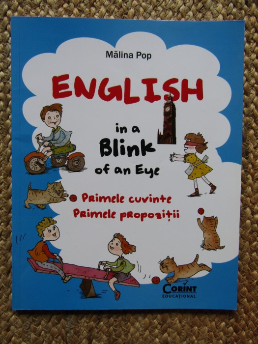 English in a Blink of an Eye. Primele cuvinte. Primele propozitii, Corint