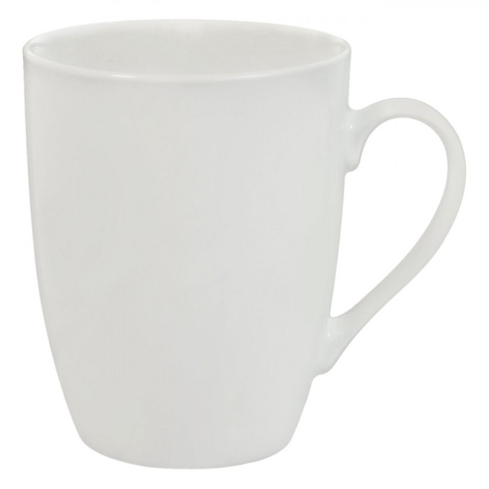 Cană New Bone Inimă, Alb, Capacitate 360 ml
