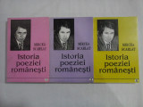 ISTORIA POEZIEI ROMANESTI - MIRCEA SCARLAT - 3 volume ( cu dedicatie si autograf)