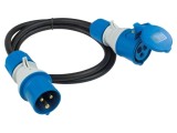 Prelungitor Alimentare AS SCHWABE 3G2,5mm&sup2; 1,5m Negru 1 Priză Cod 61402