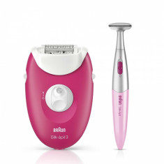 Epilator Silk-epil Braun, 20 pensete, accesorii incluse foto