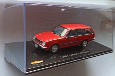 Macheta Chevrolet Marajo 1981 rosu (Chevette Break) - IXO/ Altaya 1/43 foto
