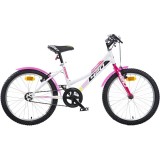 Bicicleta copii Dino Bikes 20&quot; MTB fete Sport alb