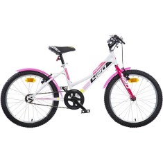 Bicicleta copii Dino Bikes 20&quot; MTB fete Sport alb