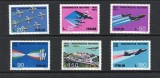 Italia 1978 - Aviația militara, avioane, serie neuzata